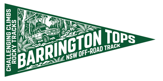 Track Pennant Series UV Stickers