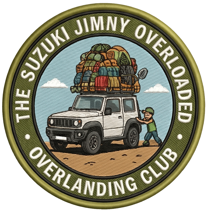 Overloaded Overlanding Club UV Sticker