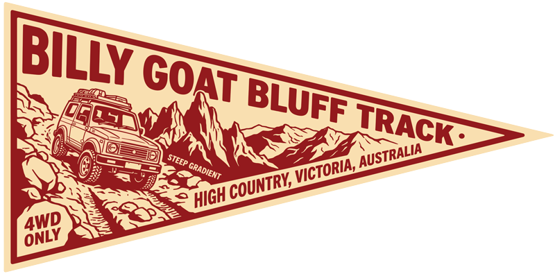 Track Pennant Series UV Stickers
