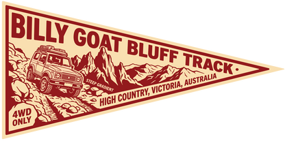 Track Pennant Series UV Stickers