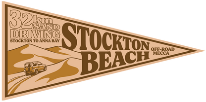 Track Pennant Series UV Stickers