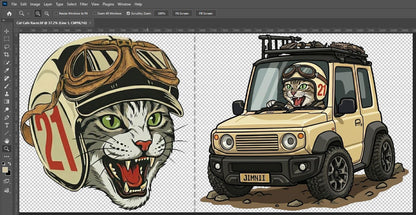 Chibi-My-Ride Sticker Art (Custom)