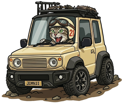 Chibi-My-Ride Sticker Art (Custom)