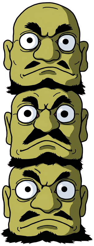 Studio Ghibli Character UV Stickers