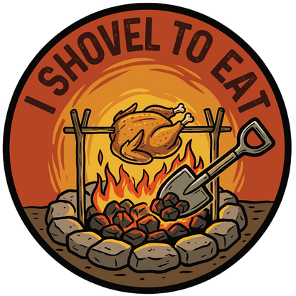 I Shovel Series UV Sticker