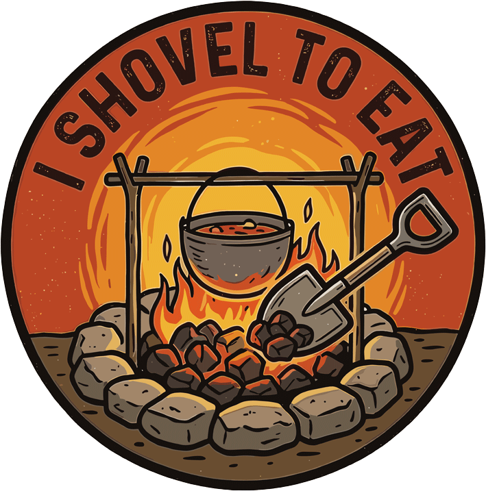 I Shovel Series UV Sticker