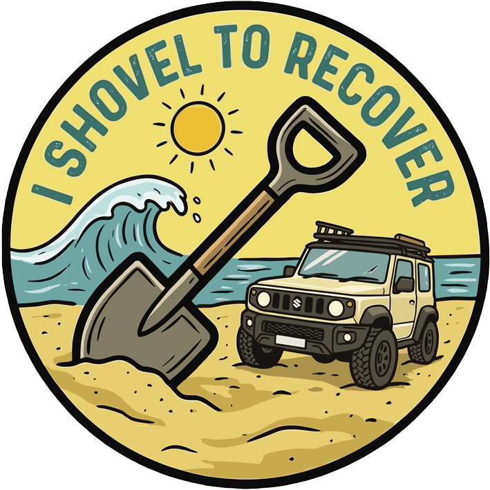 I Shovel Series UV Sticker