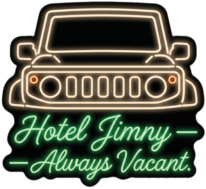Hotel Jimny UV Sticker