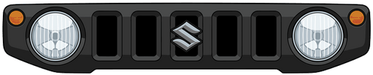Jimny Grille Series UV Sticker
