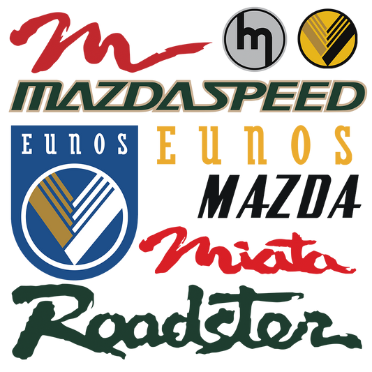 Mazda 'Essentials' Collection UV Sticker