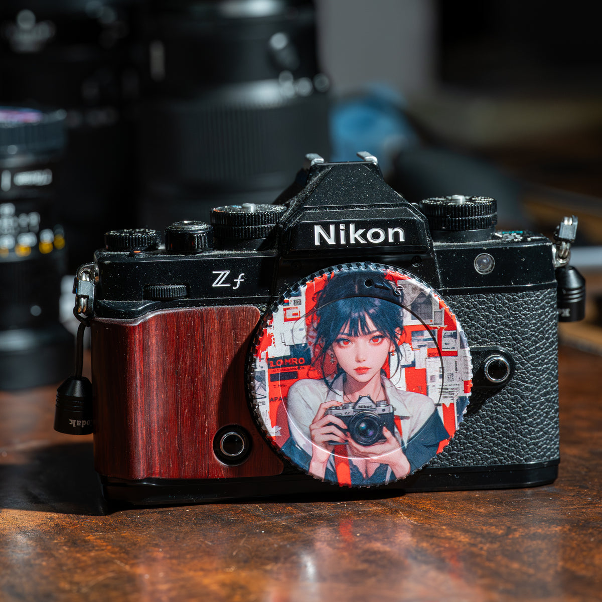 Yumeno Anime Girl Nikon Z Camera Cap
