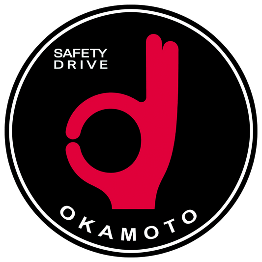 Okamoto Safety Drive UV Sticker