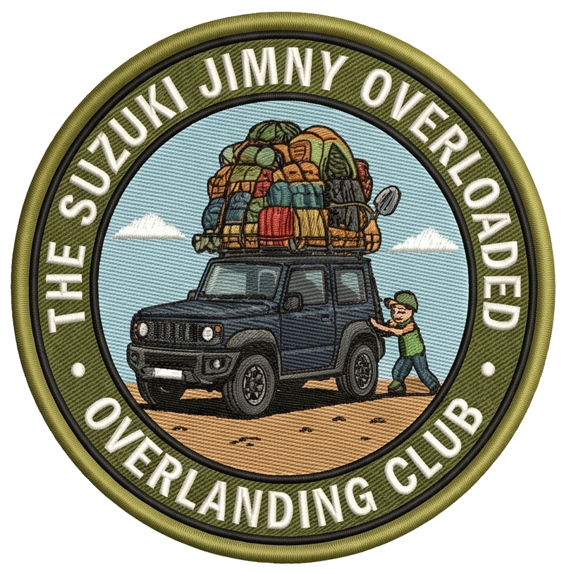 Overloaded Overlanding Club UV Sticker
