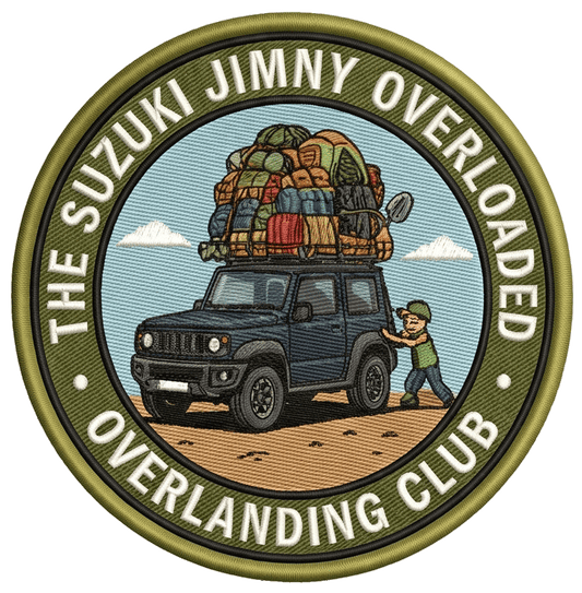 Overloaded Overlanding Club UV Sticker