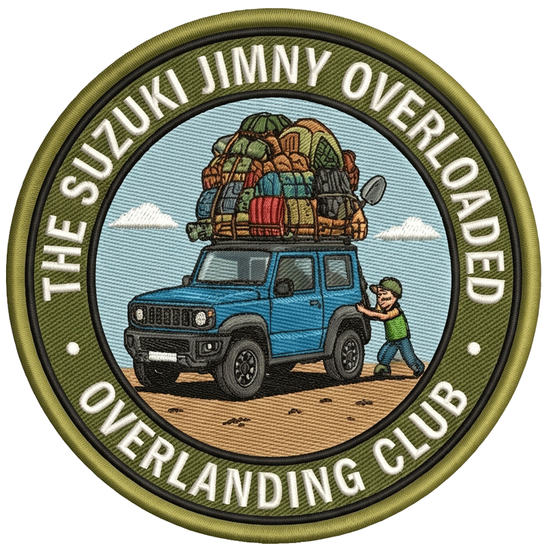 Overloaded Overlanding Club UV Sticker