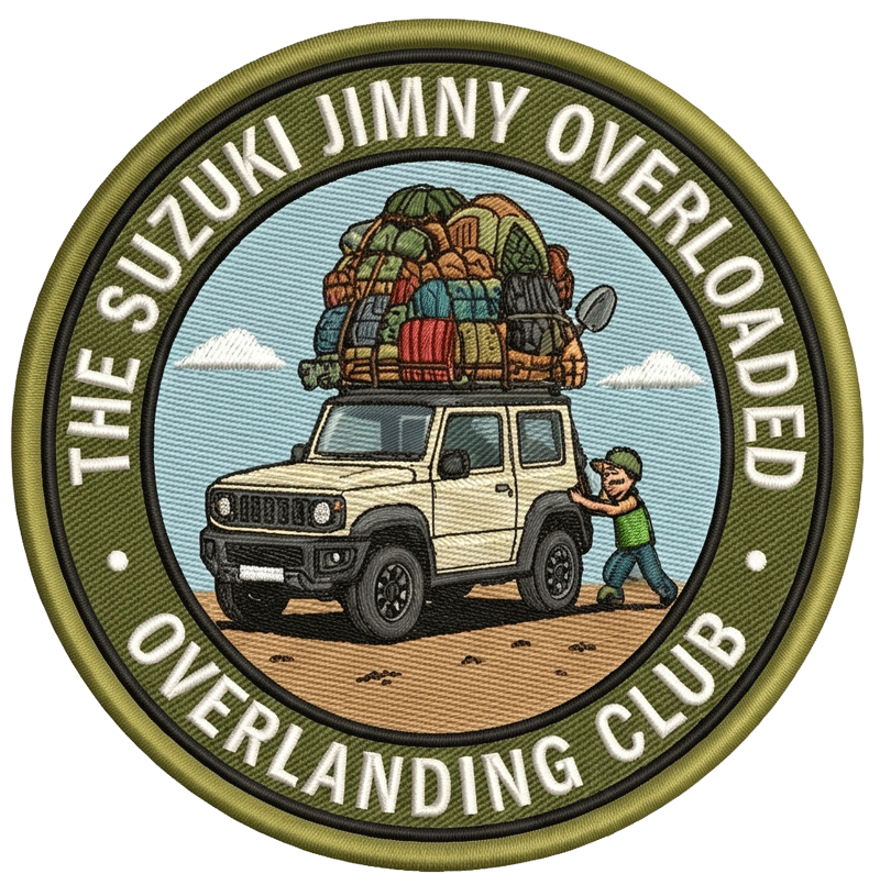 Overloaded Overlanding Club UV Sticker