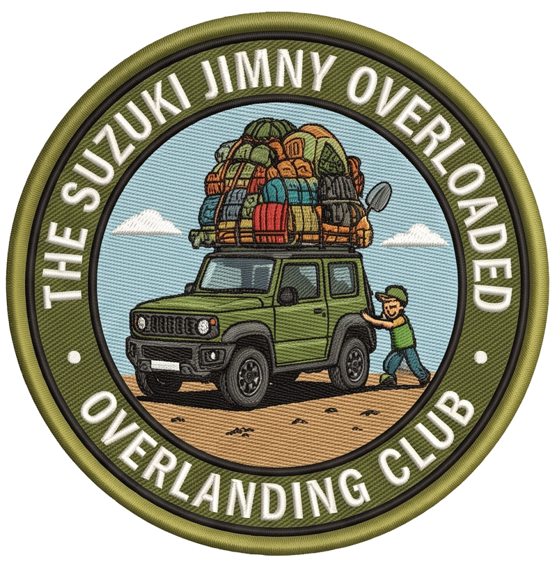 Overloaded Overlanding Club UV Sticker