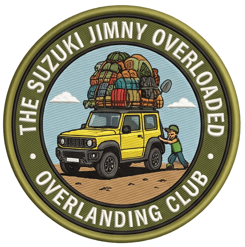 Overloaded Overlanding Club UV Sticker