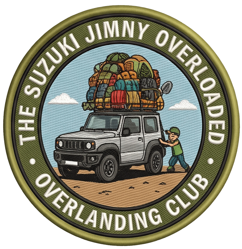 Overloaded Overlanding Club UV Sticker