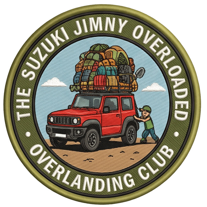 Overloaded Overlanding Club UV Sticker