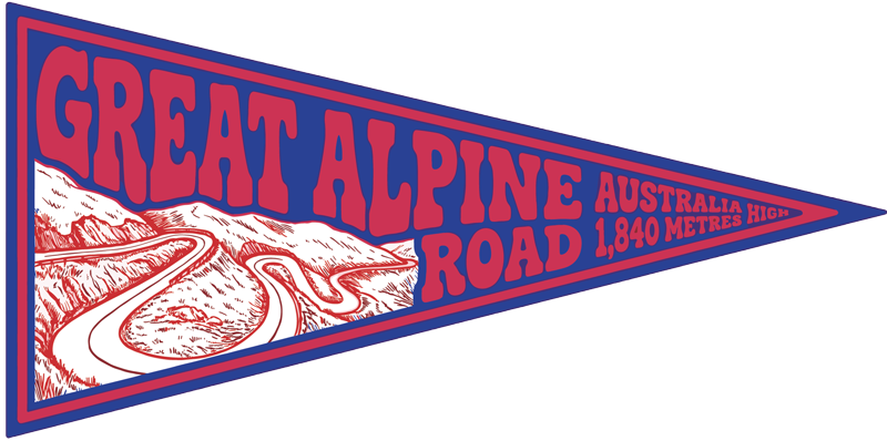 Track Pennant Series UV Stickers