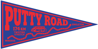 Track Pennant Series UV Stickers