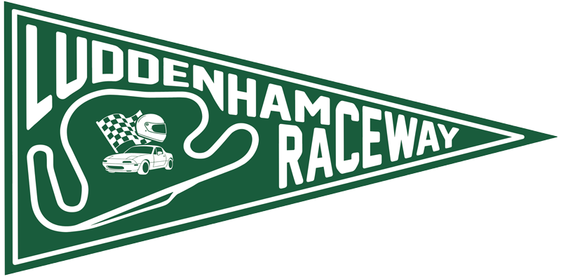 Track Pennant Series UV Stickers