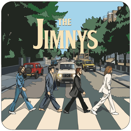 Abbey Road Jimnys UV Sticker