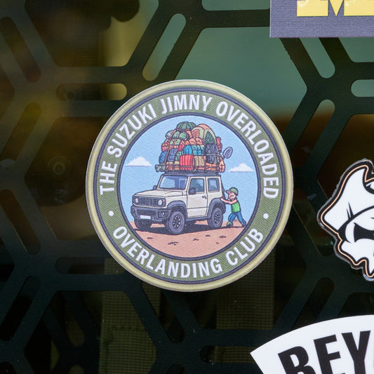 Overloaded Overlanding Club UV Sticker
