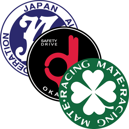 JDM Roadster Nostalgia UV Sticker 3-Pack
